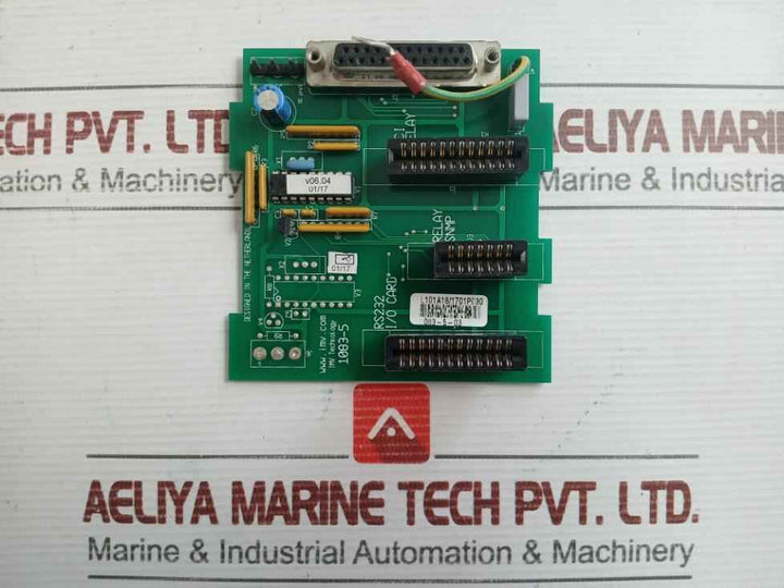 Imv Technology 94V-0 I/O & Relay Snmp Card 1083-5-03