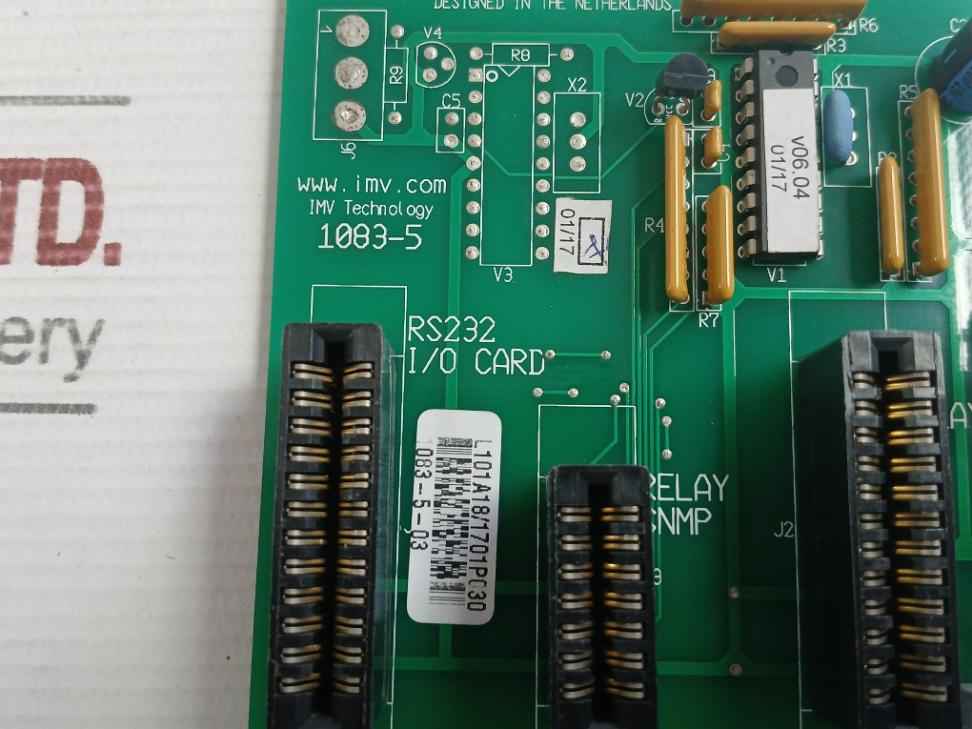 Imv Technology 94V-0 I/O & Relay Snmp Card 1083-5-03
