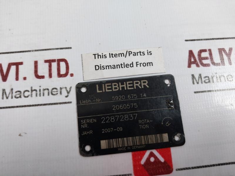 Ina Liebherr F-207813 Single Row Cylindrical Roller Bearing