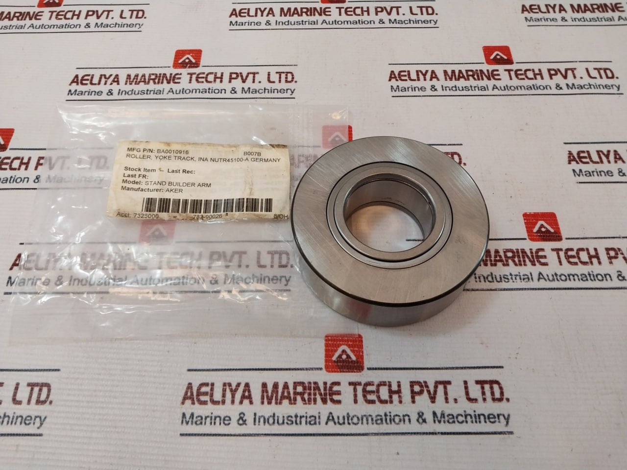 Ina Aker Nutr45100-a Yoke Track Roller Bearing Stand Builder Arm Ba0010916