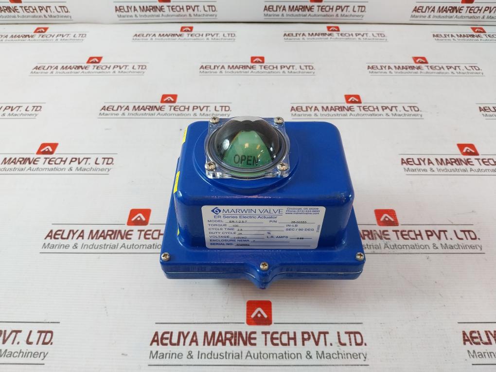 Indelac Controls Rxpbf03-2 Er Series Electric Actuator 100 Lb-in 115Vac