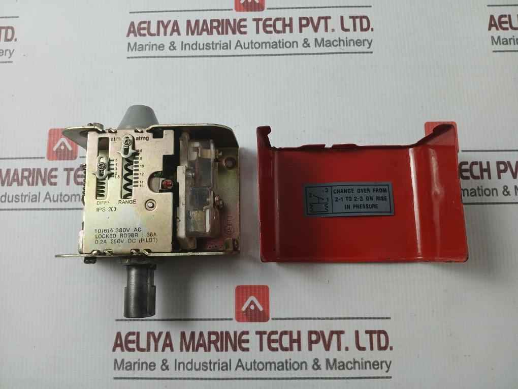 Indfos Ips 200 Industrial Pressure Switch 10A 380V Ac 36A