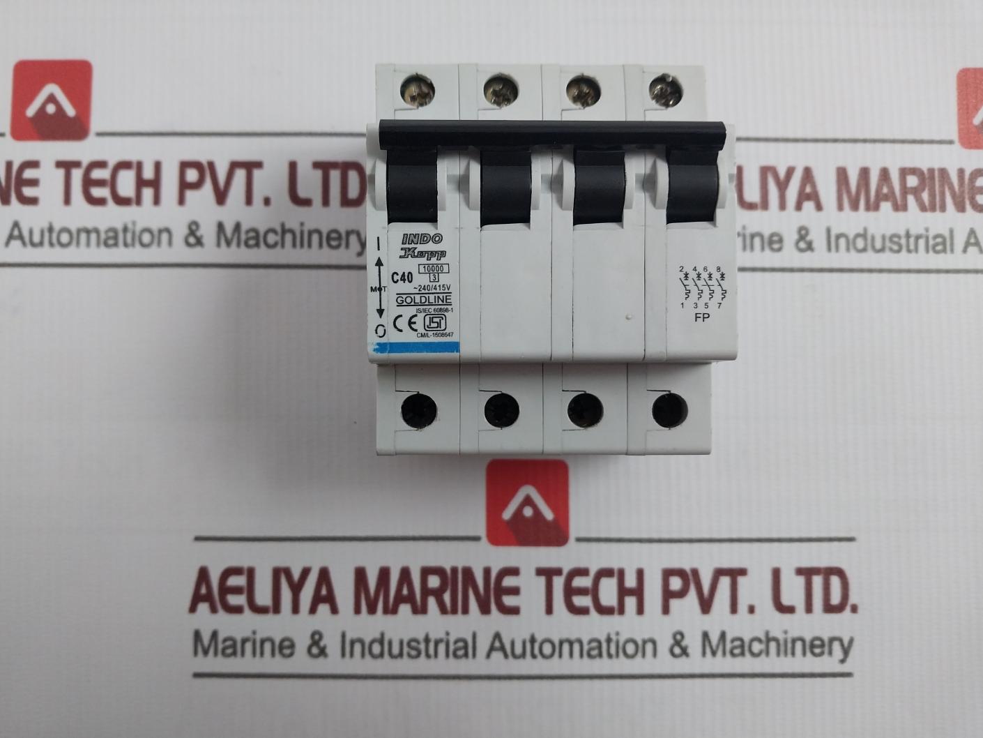 Indoasian C40 Miniature Circuit Breaker 240/415V B13236