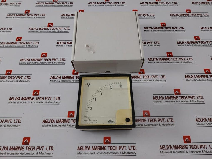 Indotech Mr 144 Voltmeter 1248-93 0-15V