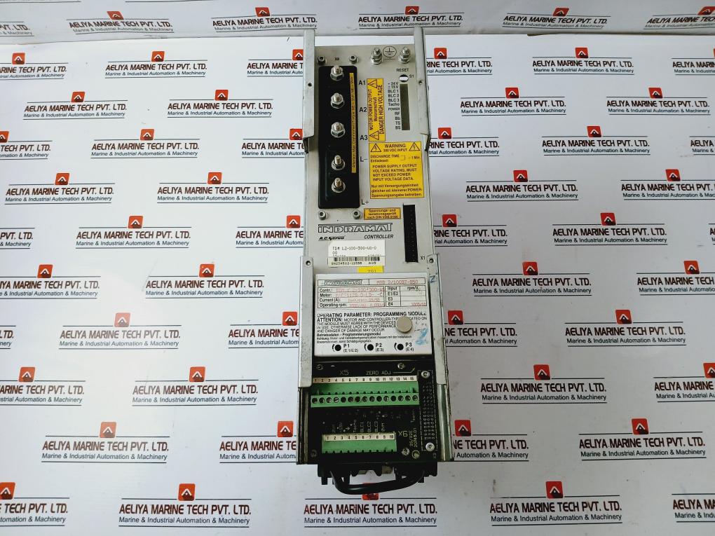 Indramat Tdm 1.2-100-300-w1-000 Modular Ac Servo Control Drive Unit 300 Vdc