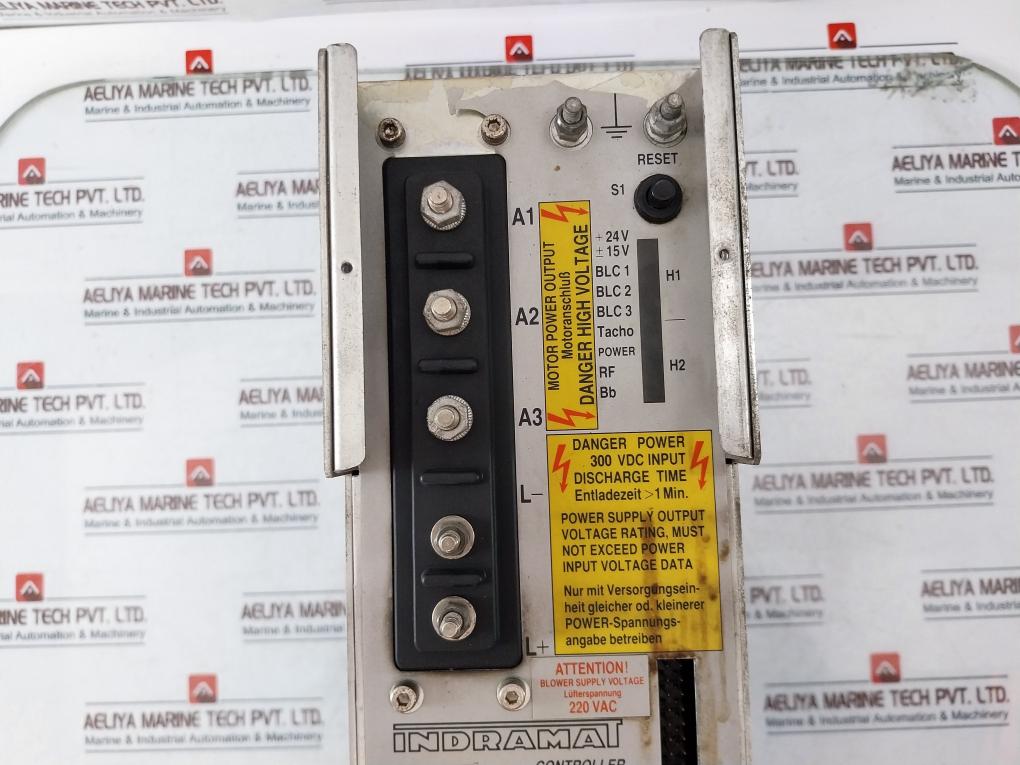 Indramat Tdm 1.2-50-300-w1 Ac Servo Controller 1500 Ma 0,05 V/A