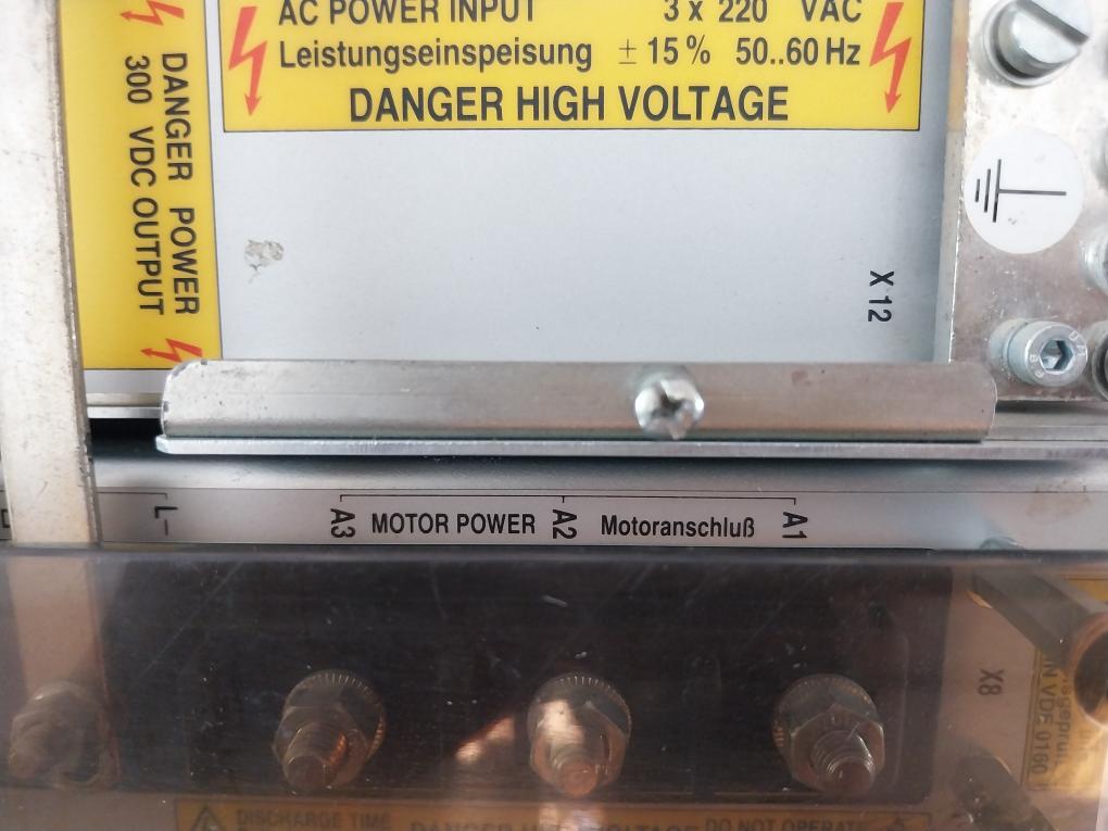 Indramat Tdm 3.2-030-300-w1 Ac Servo Controller Drive 220 Vac 50-60Hz