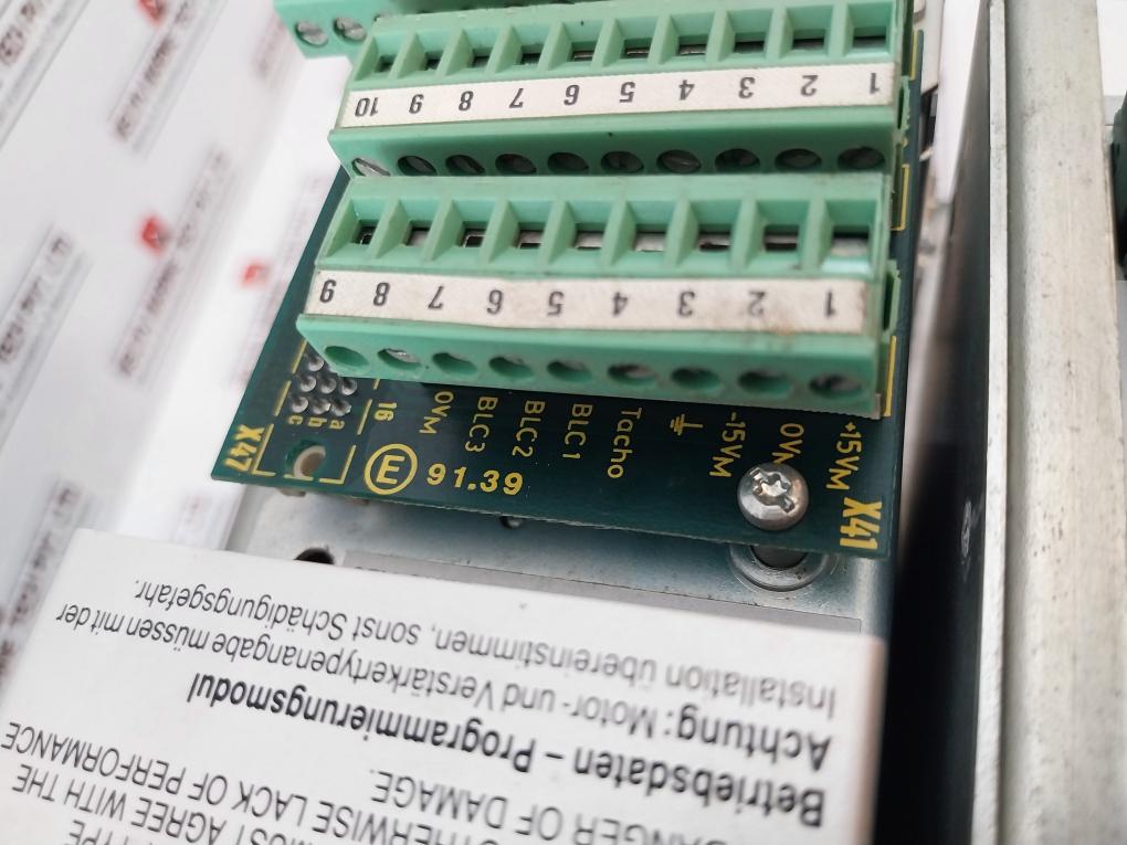 Indramat Tdm 3.2-030-300-w1 Ac Servo Controller Drive 220 Vac 50-60Hz