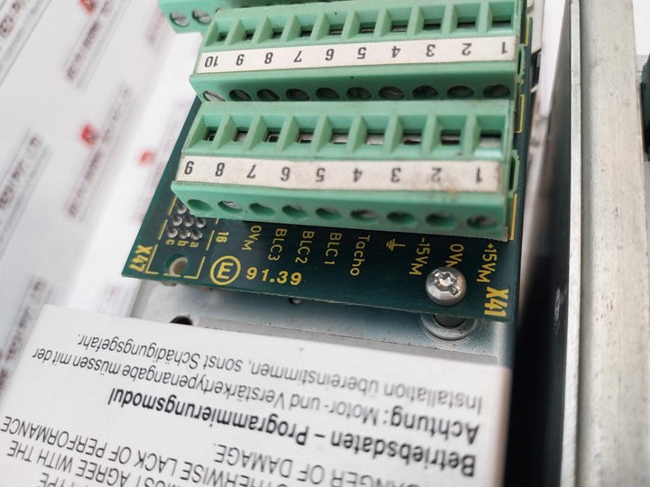 Indramat Tdm 3.2-030-300-w1 Ac Servo Controller Drive 220 Vac 50-60Hz