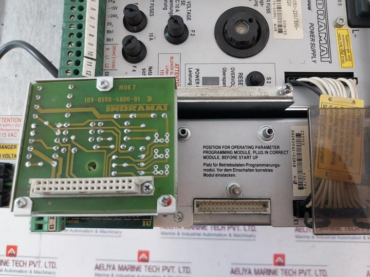 Indramat Tdm 3.2-030-300-w1 Ac Servo Controller Drive 220 Vac 50-60Hz