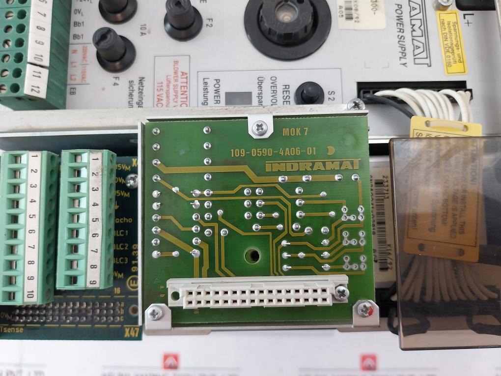 Indramat Tdm 3.2-030-300-w1 Ac Servo Controller Drive 220 Vac 50-60Hz