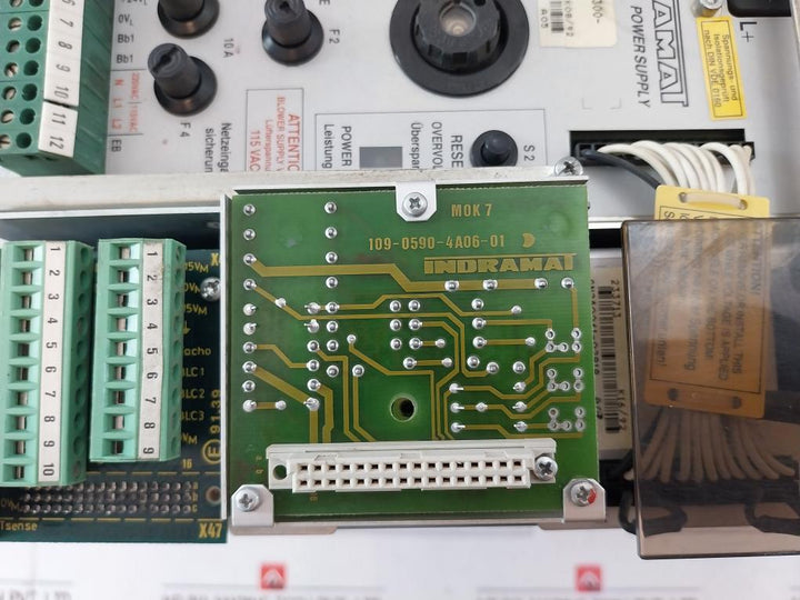 Indramat Tdm 3.2-030-300-w1 Ac Servo Controller Drive 220 Vac 50-60Hz