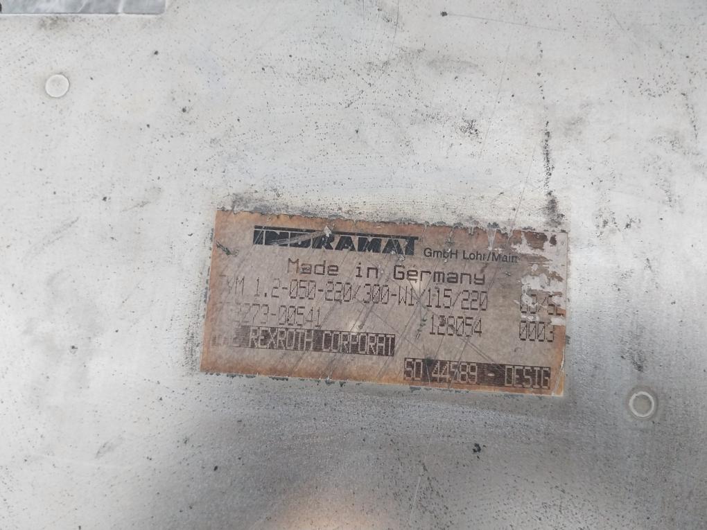 Indramat Tdm 3.2-030-300-w1 Ac Servo Controller Drive 220 Vac 50-60Hz