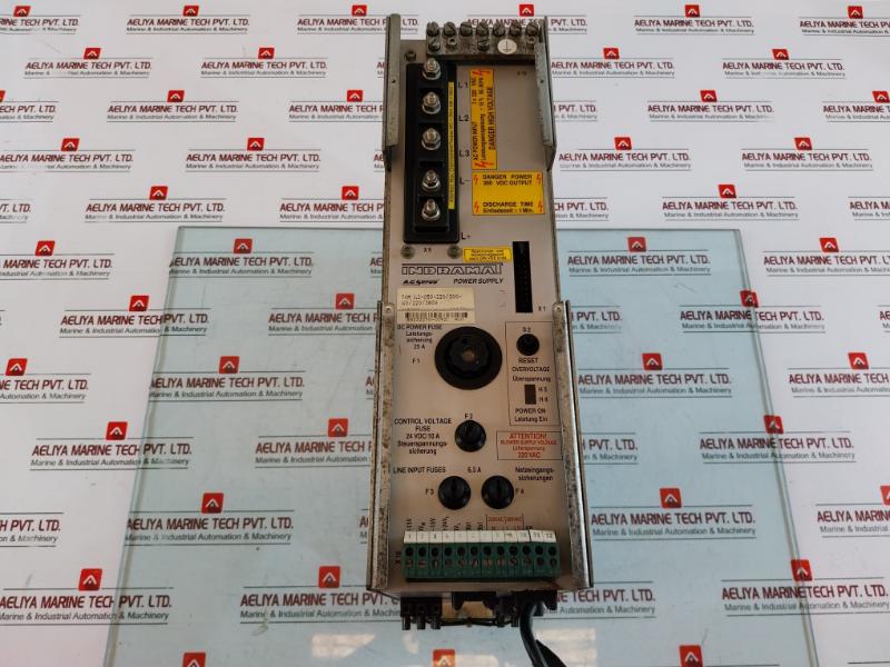 Indramat Tvm 1.2-050-220/300-w0/220/380v A.c. Servo Power Supply 24 Vdc/10a