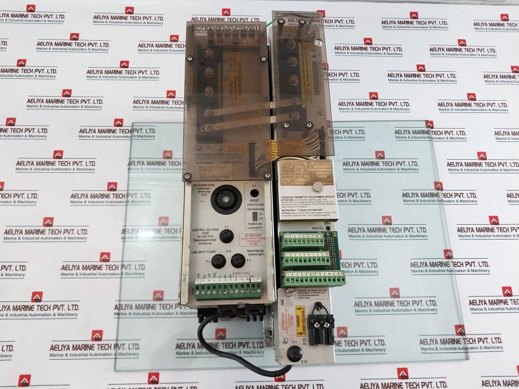 Indramat Tvm 1.2-050-220/300-w1/115/220 Ac Servo Power Supply + Controller