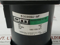 Induction Gear Motor 5Ik90Gu-af Oriental Motor Ac200V 50/60Hz
