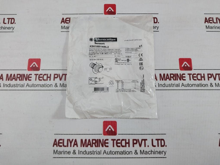 Inductive-Proximity-Sensor-12-48-Vdc-By-Telemecanique-Sensors-Xs618b1nbl2-12