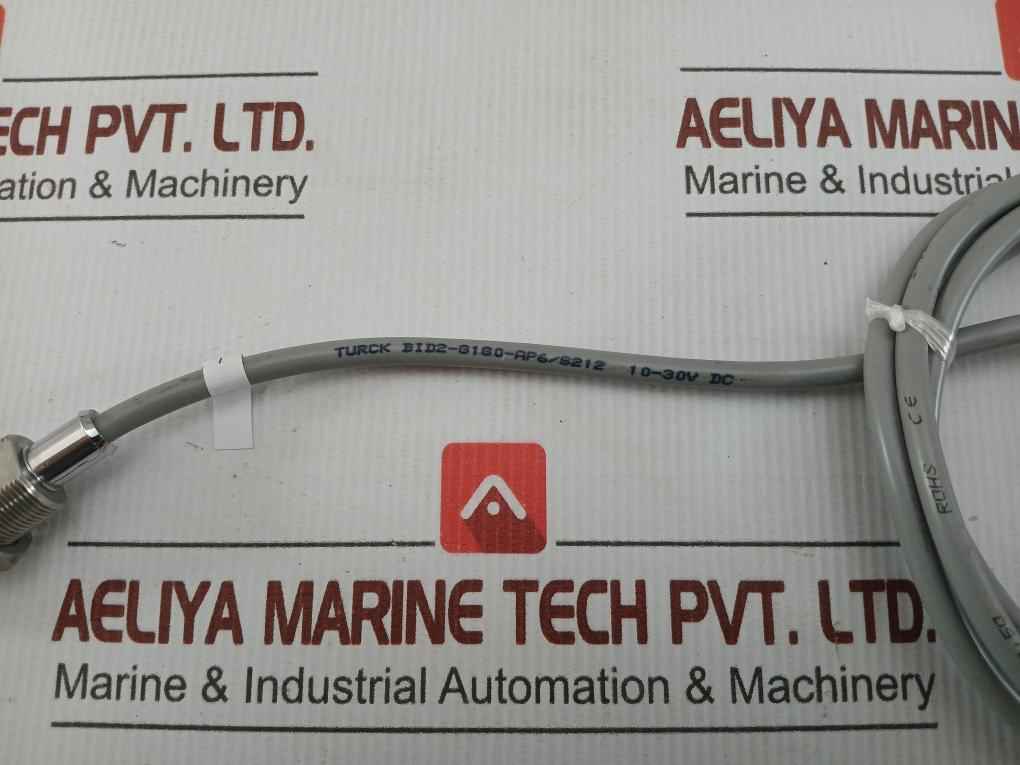 Inductive Sensor With Cable Bid2-g180-ap6/S212 Turck 10-30Vdc 2-meter