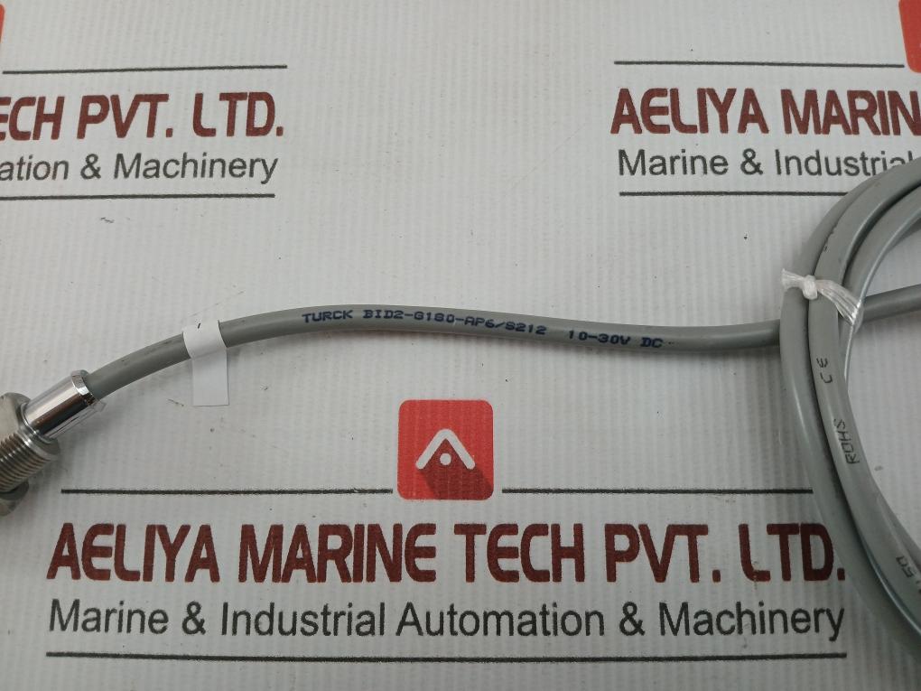 Inductive Sensor With Cable Bid2-g180-ap6/S212 Turck 10-30Vdc 2-meter
