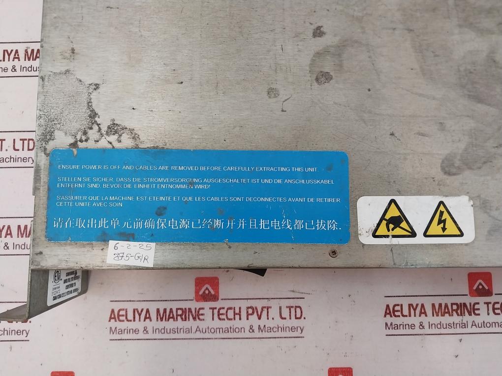 Industrial-computers 200880 Ethernet Module 100-240 Vac 50-60Hz Rev:4-2 8-4 Amps