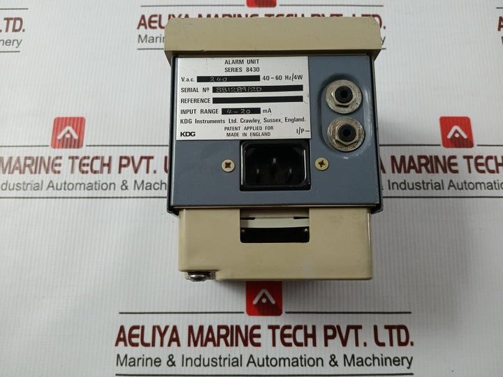 Industrial Alarm Unit Series 8430 Kdg Instruments 240V. A.C 40-60Hz