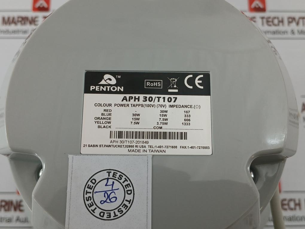Industrial Horn Loundspeaker Aph 30/T107 Penton