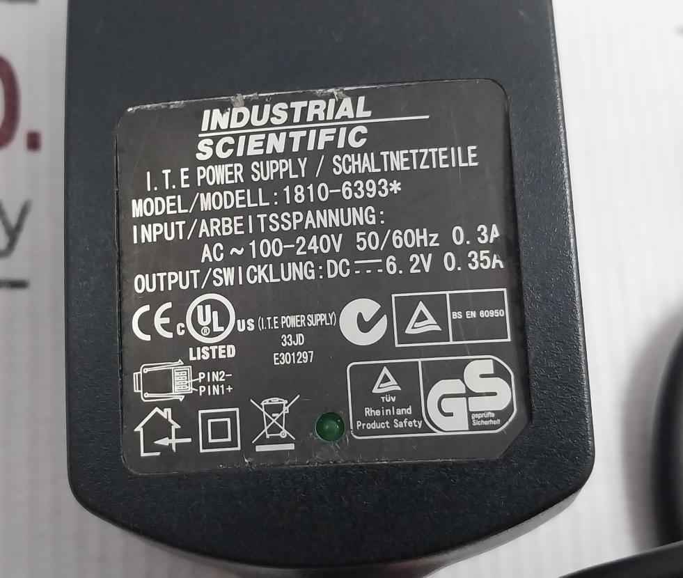 Industrial Scientific 1810-5437 Multi Gas Monitor Ac 100-240v 50/60hz 0.3a