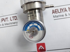 Industrial Scientific 2001 Pressure Gauge With Clear Flex 60 Tubing 0-70 Bar