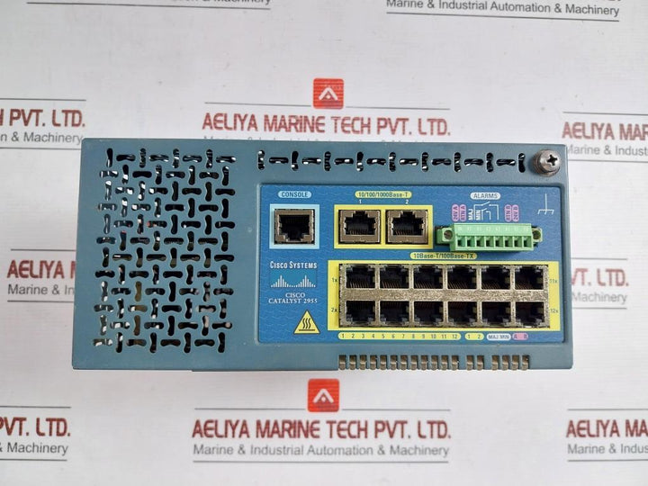 Industrial Switch -40C To 60?C Ws-c2955T-12 Cisco 24V --- 1.5 A