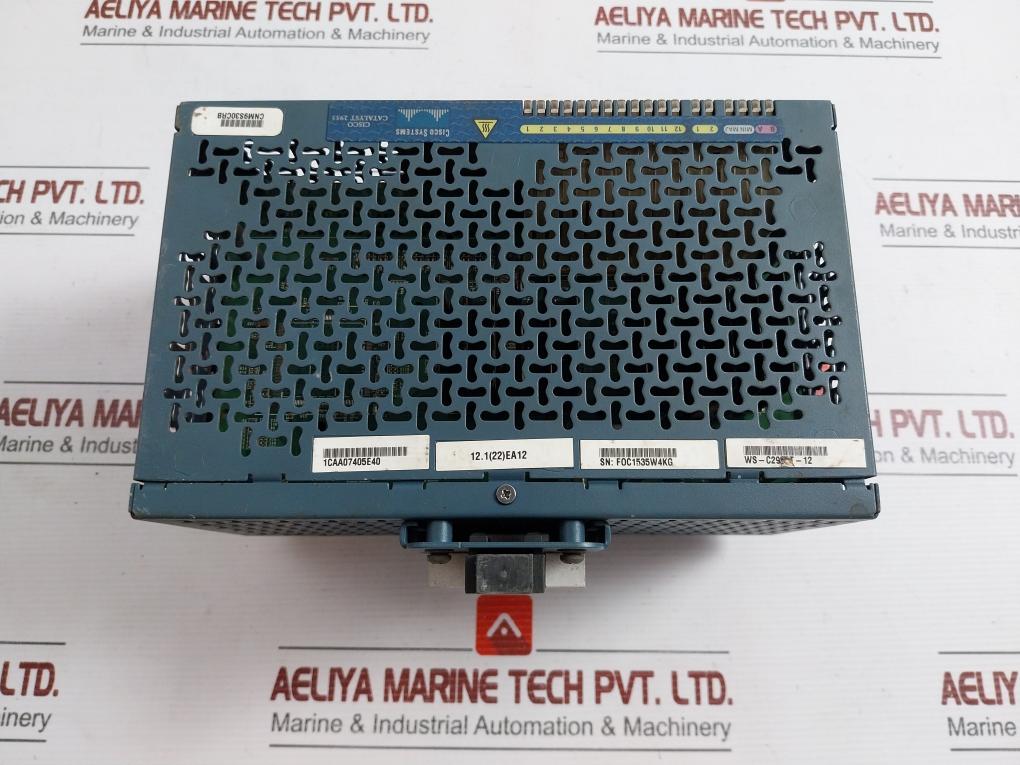 Industrial Switch -40C To 60˚C Ws-c2955T-12 Cisco 24V --- 1.5 A