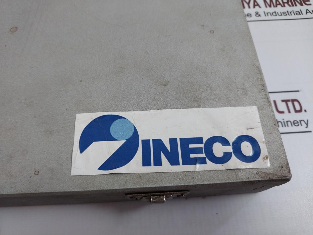 Ineco 025.880353 Taps &; Round Dies Set 25.4X9.5 M 3-12 W 1/16-1/2 M8X1.25