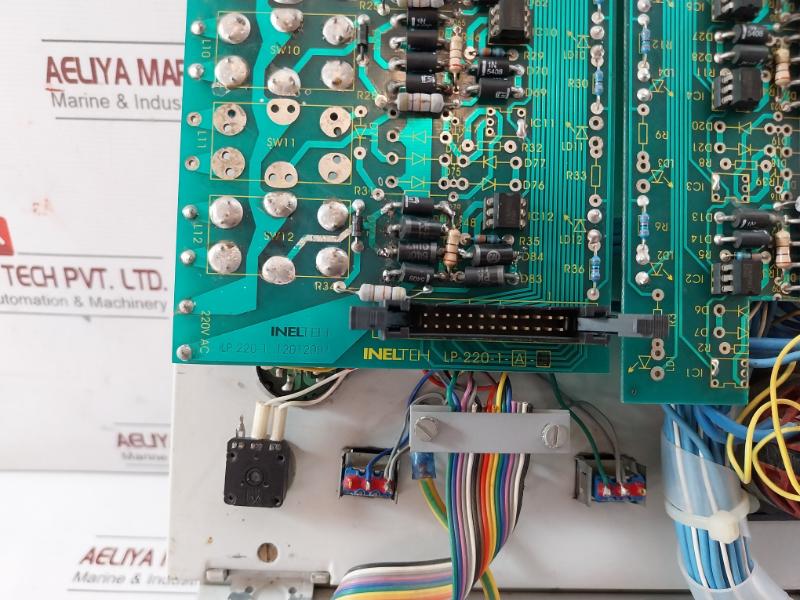 Inelteh 220Vac Signal Lights Panel Slp-220