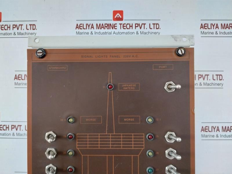 Inelteh 220Vac Signal Lights Panel Slp-220