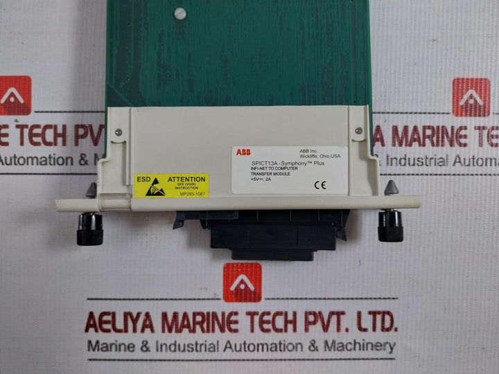 Infi-net To Computer Transfer Module 5V 2A Ce12B02592 Rev A Abb Spict13A