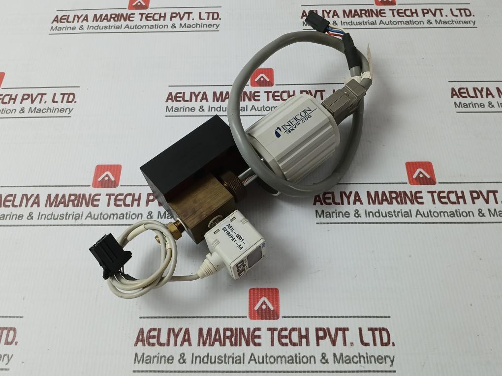 Inficon Cdg025 Digital Pressure Switch Dc12-24V 1.6W Max -0.100-1.000 Mpa