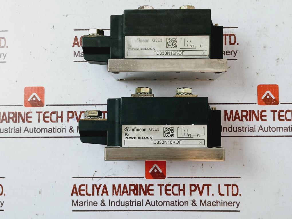 Infineon Td330N16Kof Power Block Thyristor/Diode Module G3E3