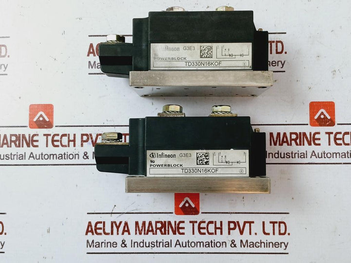 Infineon Td330N16Kof Power Block Thyristor/Diode Module G3E3