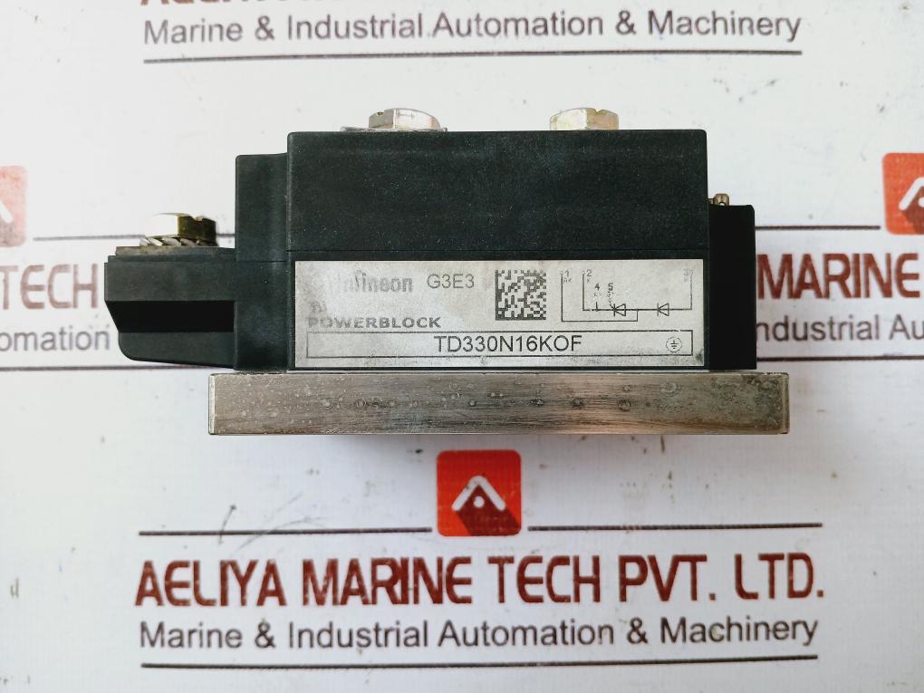 Infineon Td330N16Kof Power Block Thyristor/Diode Module G3E3