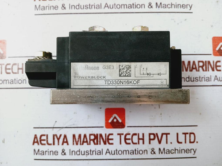 Infineon Td330N16Kof Power Block Thyristor/Diode Module G3E3