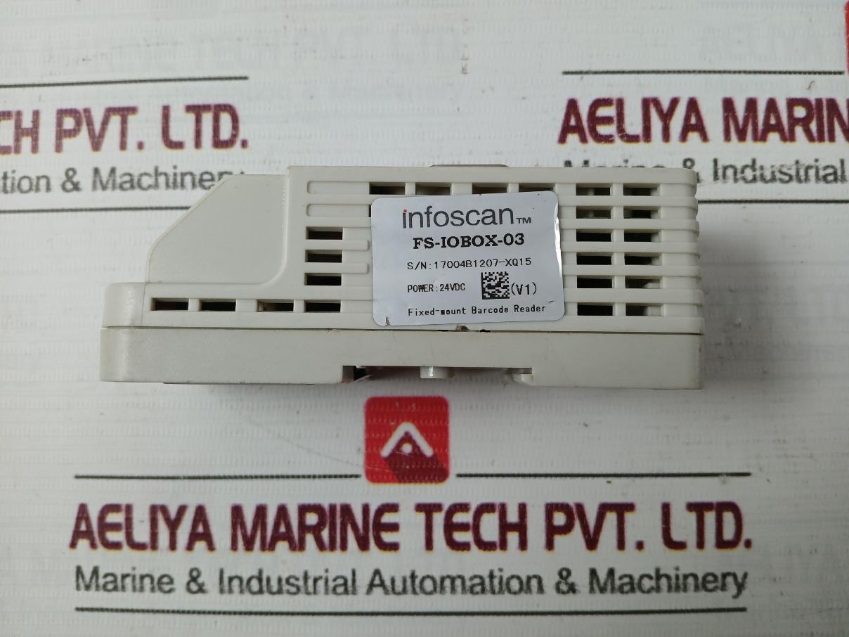Infoscan Fs-iobox-03 Fixed Mount Barcode Reader 24Vdc