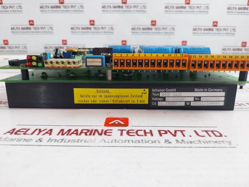 Infranor Smve 2420 Servo Module, K006976/k006960, 60-250vdc