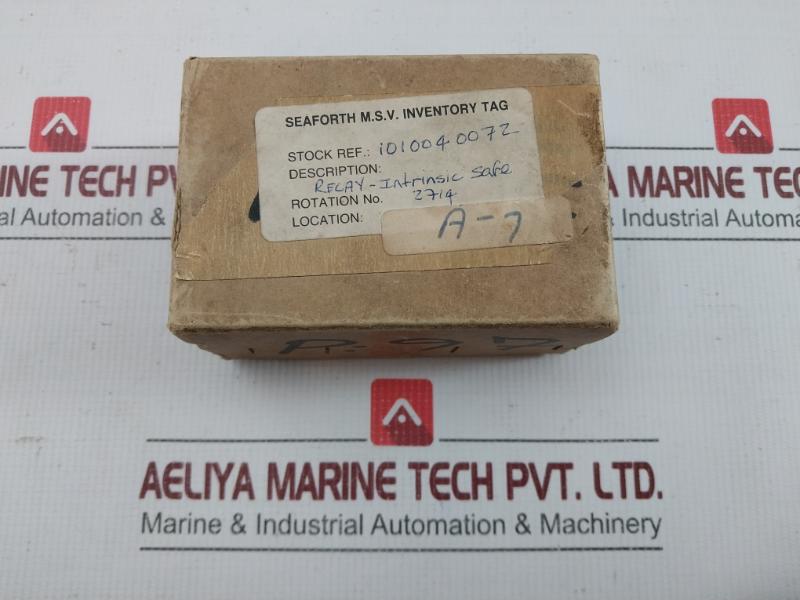 Tr 501/8 Intrinsic Safe Transistor Relay 220Vws 10Ma 40-6 Ing. Heinrich Jachertz