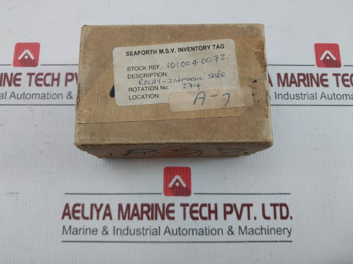Tr 501/8 Intrinsic Safe Transistor Relay 220Vws 10Ma 40-6 Ing. Heinrich Jachertz