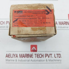 Tr 501/8 Intrinsic Safe Transistor Relay 220Vws 10Ma 40-6 Ing. Heinrich Jachertz