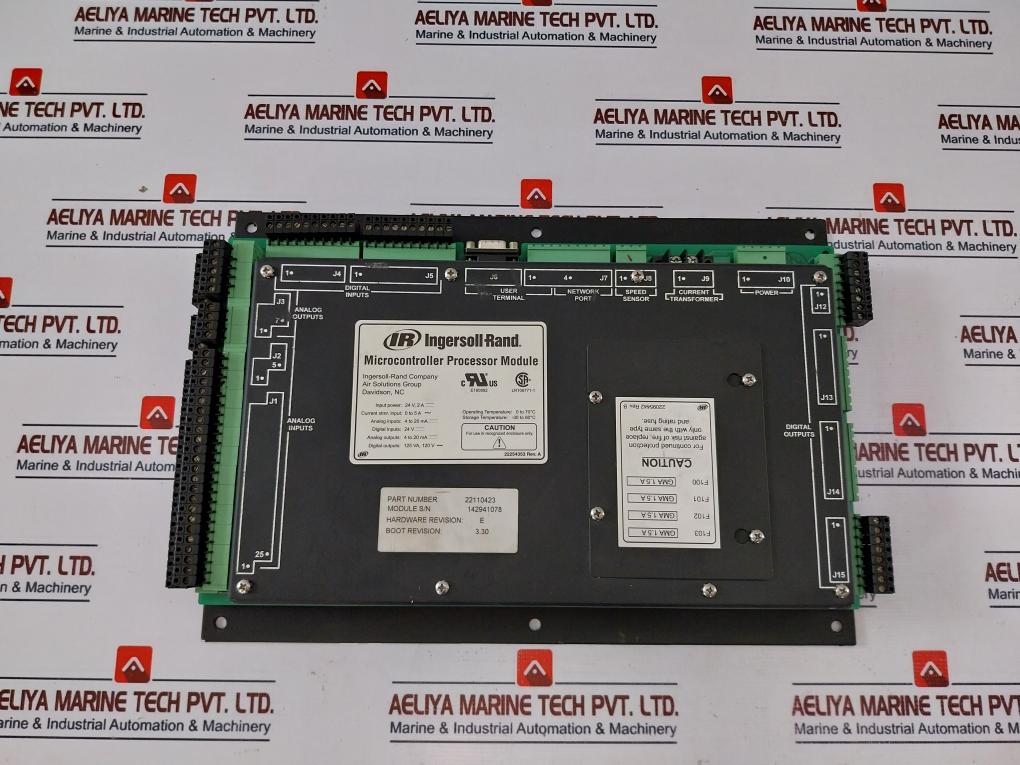 Ingersoll-rand 22110423 Microcontroller Processor Module 24v – Aeliya ...