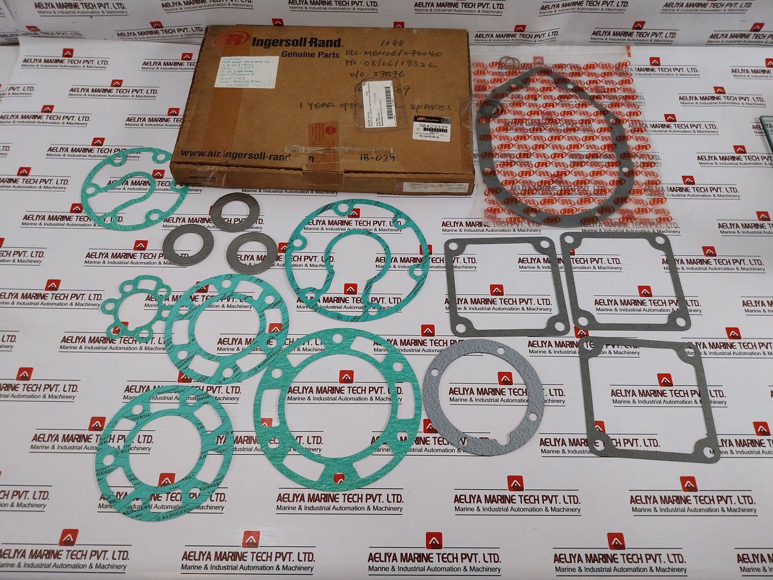 Ingersoll-rand 30423339 Gasket Set X1453t57 For Starting Compressors 322-xv001