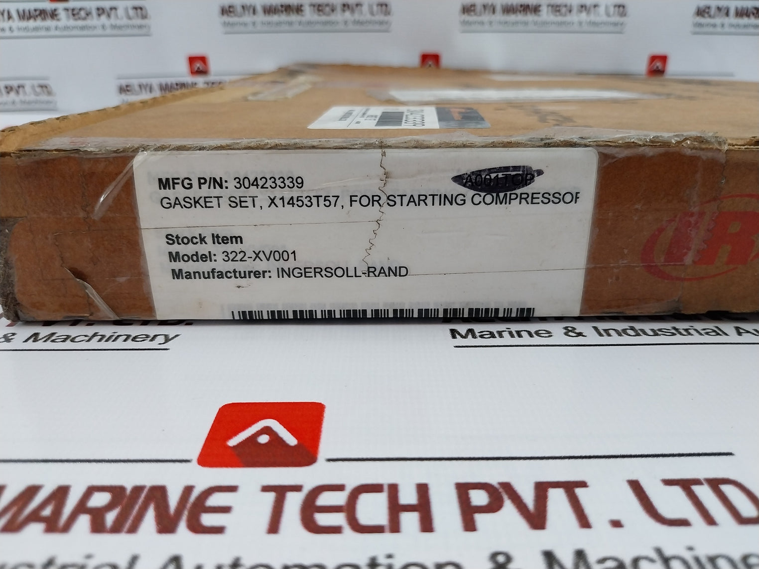 Ingersoll-rand 30423339 Gasket Set X1453t57 For Starting Compressors 322-xv001