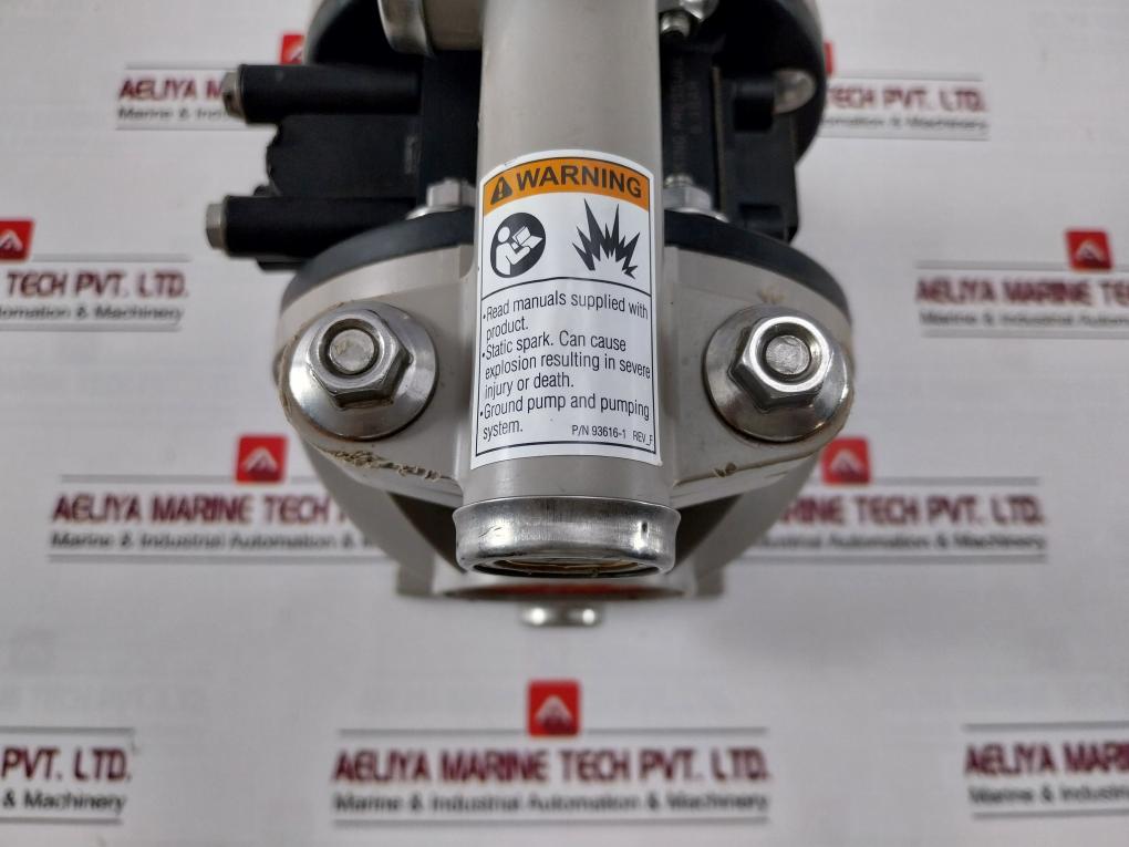 Ingersoll-rand 670034 Air-operated Double Diaphragm Pump 100 Psi 6.9 Bar