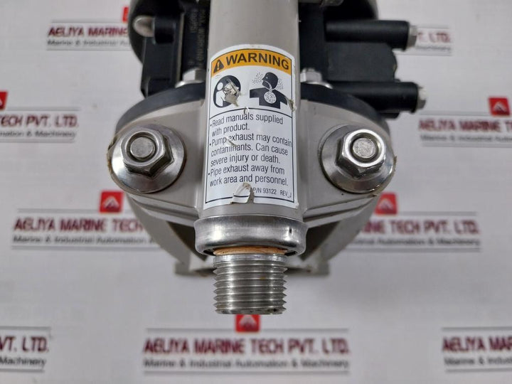 Ingersoll-rand 670034 Air-operated Double Diaphragm Pump 100 Psi 6.9 Bar