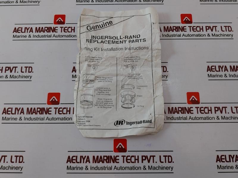 Ingersoll-rand K6u-kring Oil Regulating Piston Ring